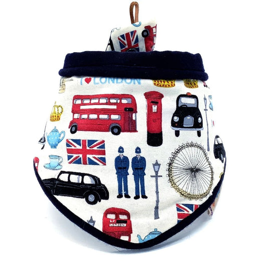 London Heritage Snap - on Dog Bandana (reversible) - Hughies Dog Accessories