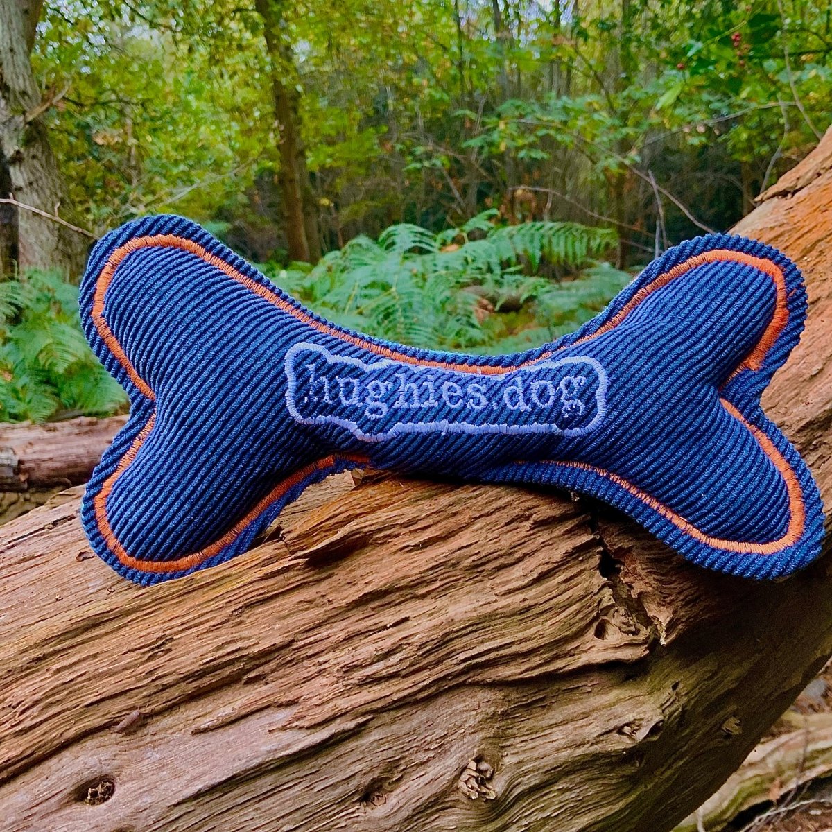 Cambridge Check Soft Dog Bone Toy - Hughies Dog Accessories