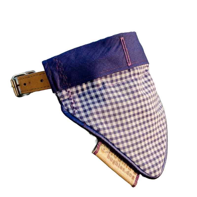 example image of a dog bandana to illustrate a over-collar dog bandana
