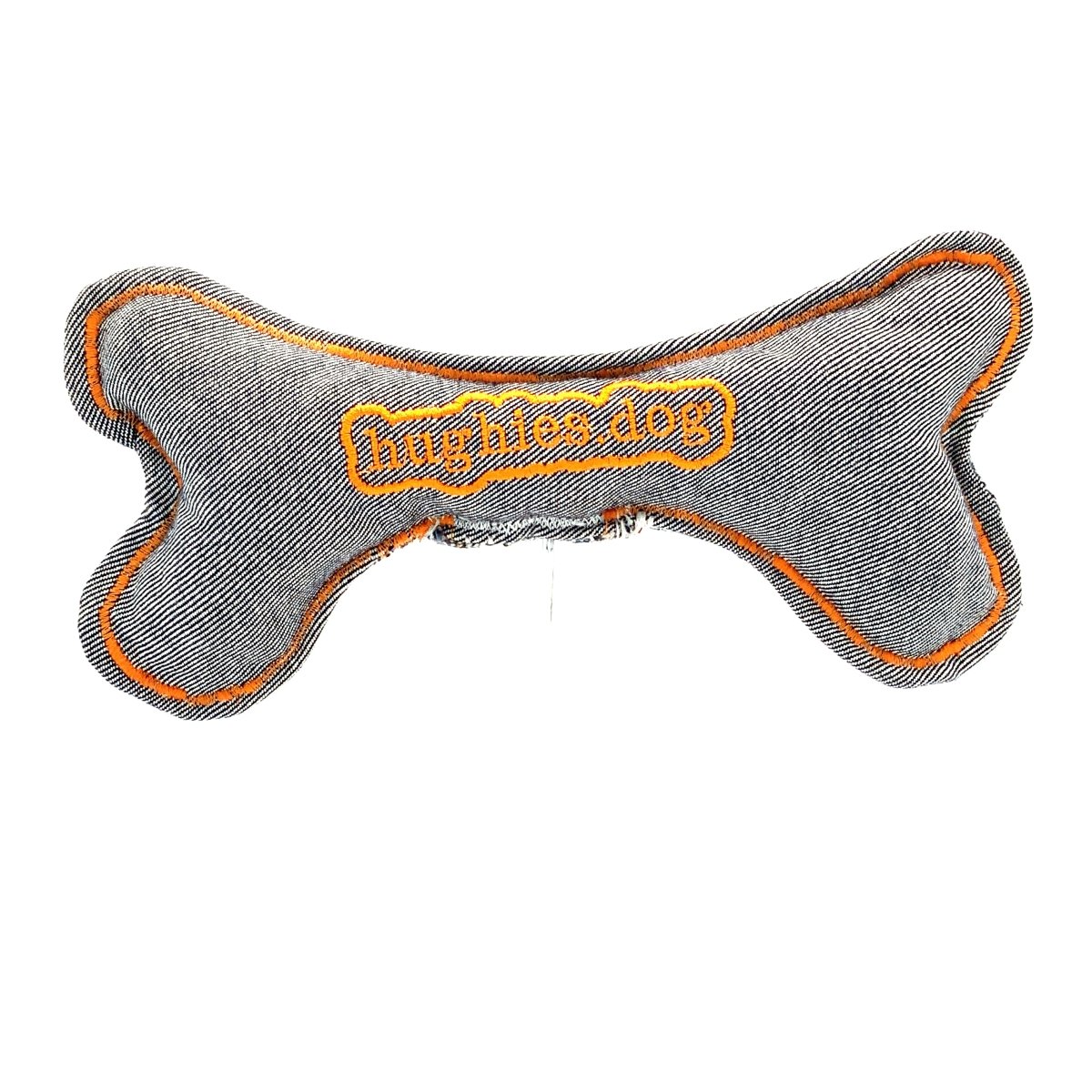 Herringbone Tweed Soft Bone Dog Toy - Hughies Dog Accessories