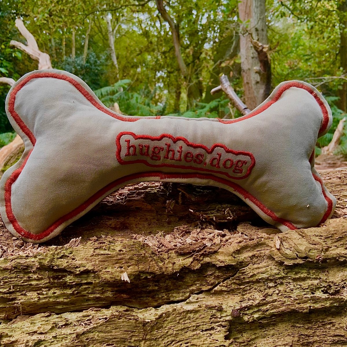 Highland Tartan Soft Dog Bone Toy - Hughies Dog Accessories