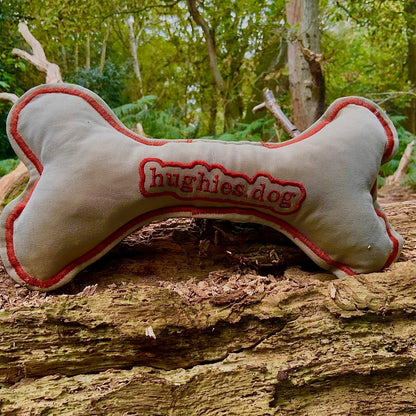Highland Tartan Soft Dog Bone Toy - Hughies Dog Accessories