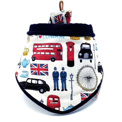 London Heritage Snap - on Dog Bandana (reversible) - Hughies Dog Accessories