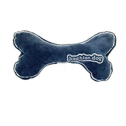 Starry Nights soft dog bone toy on a white background